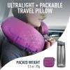 image:imageSea to Summit Aeros Premium Traveller Inflatable Neck Pillow LimeMagenta