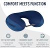 image:imageSea to Summit Aeros Premium Traveller Inflatable Neck Pillow LimeMagenta