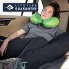 image:imageSea to Summit Aeros Premium Traveller Inflatable Neck Pillow LimeNavy Blue