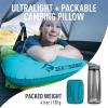 image:imageSea to Summit Aeros Ultralight Inflatable Camping and Travel Pillow Large Sea FoamAqua