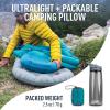image:imageSea to Summit Aeros Ultralight Inflatable Camping and Travel Pillow Large Sea FoamAqua