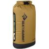 image:imageSea to Summit Big River Dry Bag HeavyDuty Dry Storage 20 Liter Surf BlueGold Brown