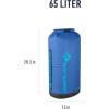 image:imageSea to Summit Big River Dry Bag HeavyDuty Dry Storage 20 Liter Surf BlueSurf Blue