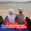 image:imageSea to Summit Comfort Deluxe SelfInflating Foam Double Sleeping Pad Byron BlueByron Blue