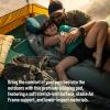 image:imageSea to Summit Comfort Deluxe SelfInflating Foam Double Sleeping Pad Byron BlueRain Forest
