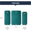 image:imageSea to Summit Comfort Deluxe SelfInflating Foam Double Sleeping Pad Byron BlueRain Forest