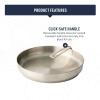 image:imageSea to Summit Detour 10Inch Stainless Steel Camping Pan10in