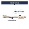 image:imageSea to Summit Detour Stainless Steel Camp Cutlery Set 1Person Knife Fork Spoon wSilicone Keeper1Person