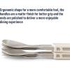 image:imageSea to Summit Detour Stainless Steel Camp Cutlery Set 1Person Knife Fork Spoon wSilicone Keeper2Person