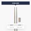 image:imageSea to Summit Detour Stainless Steel Camp and Travel ChopsticksOne Size