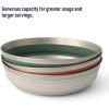 image:imageSea to Summit Detour Stainless Steel Collapsible Bowl Large 31 fl oz Beluga BlackBeluga Black