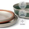 image:imageSea to Summit Detour Stainless Steel Collapsible Bowl Large 31 fl oz Beluga BlackBeluga Black