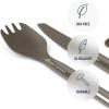 image:imageSea to Summit Frontier Ultralight Cutlery Set Long Handle Spoon and SporkSpork  Knife