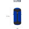 image:imageSea to Summit Lightweight Compression Sack SpaceSaving Outdoor and Travel StorageSurf Blue