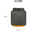 image:imageSea to Summit UltraSIL Compression Sack Ultralight Outdoor and Travel StorageBeluga Black