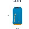 image:imageSea to Summit UltraSIL Compression Sack Ultralight Outdoor and Travel StorageTurkish Tile Blue