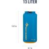 image:imageSea to Summit UltraSIL Compression Sack Ultralight Outdoor and Travel StorageTurkish Tile Blue