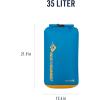 image:imageSea to Summit UltraSIL Compression Sack Ultralight Outdoor and Travel StorageTurkish Tile Blue