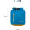 image:imageSea to Summit UltraSIL Compression Sack Ultralight Outdoor and Travel StorageTurkish Tile Blue