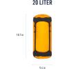 image:imageSea to Summit UltraSIL Compression Sack Ultralight Outdoor and Travel StorageZinnia Yellow