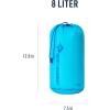 image:imageSea to Summit UltraSIL Stuff Sack Ultralight Outdoor and Travel StorageAtoll Blue