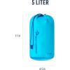 image:imageSea to Summit UltraSIL Stuff Sack Ultralight Outdoor and Travel StorageAtoll Blue