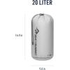 image:imageSea to Summit UltraSIL Stuff Sack Ultralight Outdoor and Travel StorageHighRise Grey