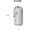 image:imageSea to Summit UltraSIL Stuff Sack Ultralight Outdoor and Travel StorageHighRise Grey