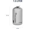 image:imageSea to Summit UltraSIL Stuff Sack Ultralight Outdoor and Travel StorageHighRise Grey