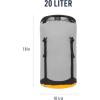 image:imageSea to Summit eVac Compression Dry Bag Waterproof Compression SackHIghRise Grey