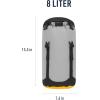image:imageSea to Summit eVac Compression Dry Bag Waterproof Compression SackHIghRise Grey