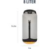 image:imageSea to Summit eVac UltraLightweight Compression Dry Bag Waterproof Dry Storage 20 Liter Atoll BlueHighRise Grey