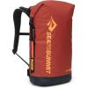 image:imageSea to Summit Big River Dry Backpack with Adjustable Harness 75 Liter Jet BlackPicante Red