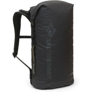 image:imageSea to Summit Big River Dry Backpack with Adjustable Harness 75 Liter Jet BlackJet Black