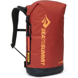 image:imageSea to Summit Big River Dry Backpack with Adjustable Harness 75 Liter Jet BlackPicante Red