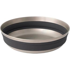 image:imageSea to Summit Detour Stainless Steel Collapsible Bowl Large 31 fl oz Beluga BlackBeluga Black