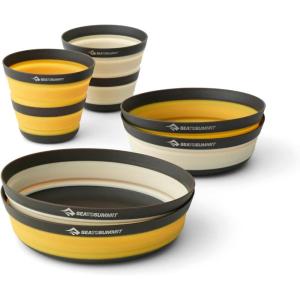 image:imageSea to Summit Frontier Ultralight Collapsible Dinnerware Set 2Person 2 Medium Bowls 2 Large Bowls 2 Cups2Person 2 x M Bowls  2 x L Bowls  2 x Cups