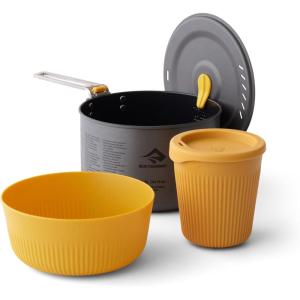 image:imageSea to Summit Frontier Ultralight One Pot Cook Set1person Pot  Bowl  Cup