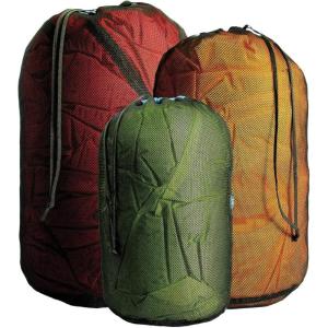 image:imageSea to Summit Ultralight Mesh Stuff Sack 3Piece Set25 Liter  4 Liter  and 65 Liter