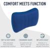 image:imageSea to Summit Aeros Premium Inflatable Lumbar Pillow Navy BlueNavy Blue