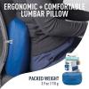 image:imageSea to Summit Aeros Premium Inflatable Lumbar Pillow Navy BlueNavy Blue