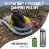 image:imageSea to Summit Aeros Premium Inflatable Travel Pillow Large GreyLime