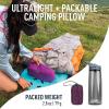 image:imageSea to Summit Aeros Premium Inflatable Travel Pillow Large GreyMagenta