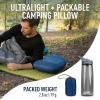 image:imageSea to Summit Aeros Premium Inflatable Travel Pillow Large GreyNavy Blue