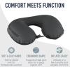 image:imageSea to Summit Aeros Ultralight Traveller Inflatable Neck Pillow AquaAqua