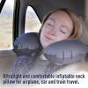 image:imageSea to Summit Aeros Ultralight Traveller Inflatable Neck Pillow AquaGrey