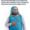 image:imageSea to Summit Breeze Sleeping Bag Liner  Insect ShieldRectangular WPillow Sleeve