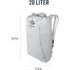 image:imageSea to Summit UltraSil Dry Waterproof Day PackHigh Rise Grey