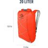 image:imageSea to Summit UltraSil Dry Waterproof Day PackSpicy Orange
