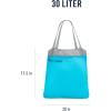 image:imageSea to Summit UltraSil Reusable Shopping Bag HighRise GreyBlue Atoll